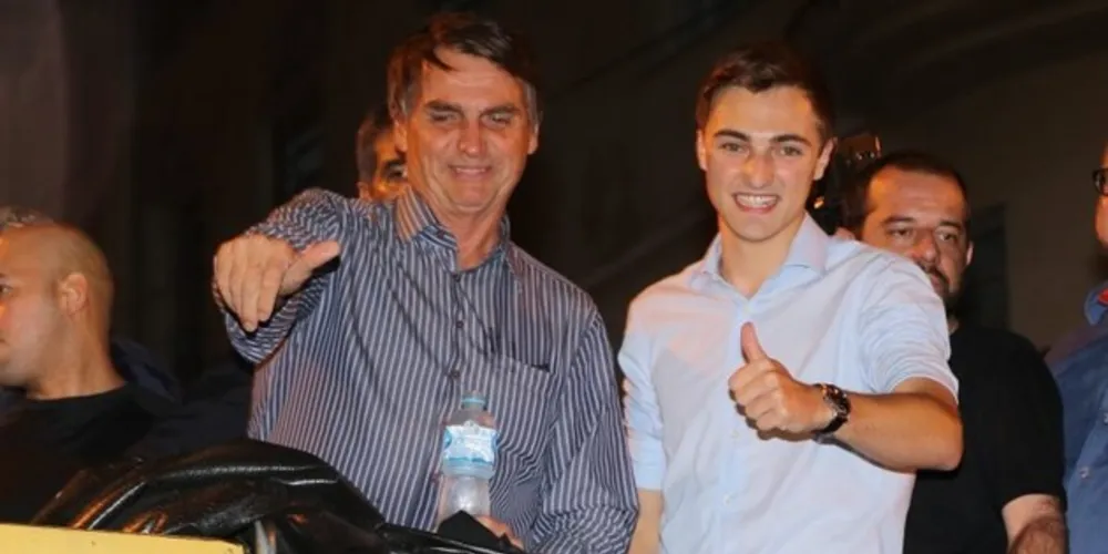 Ricardo trouxe Bolsonaro para visitar a cidade no começo de 2018