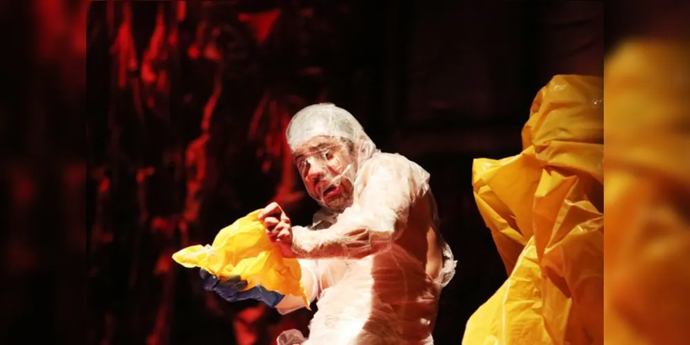 Festival Nacional de Teatro levou para o palco do Ópera o Teatro de Formas Animadas