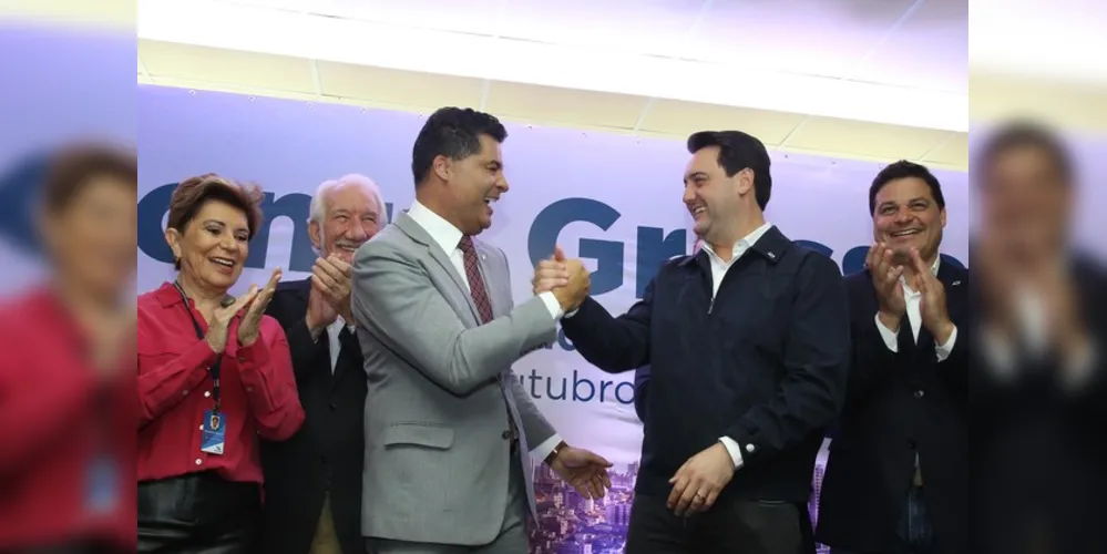 Ato na prefeitura marcou a instalação da sede do Governo do Estado na cidade