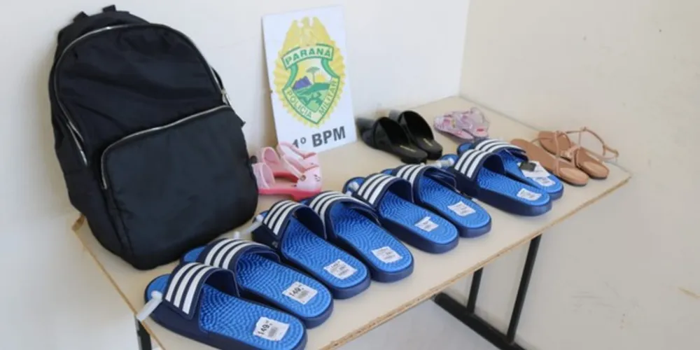 Produtos estavam escondidos na mochila da adolescente, segundo a PM