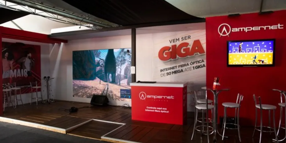 A Ampernet conta com tecnologia inovadora no âmbito do telecom