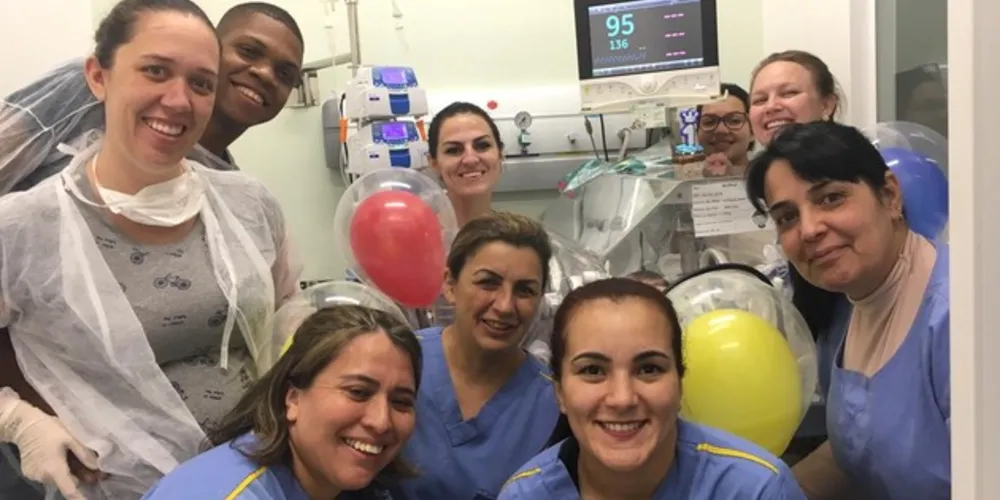 A unidade conta com mais de 30 profissionais especializados em atendimento neonatal e pediátrico