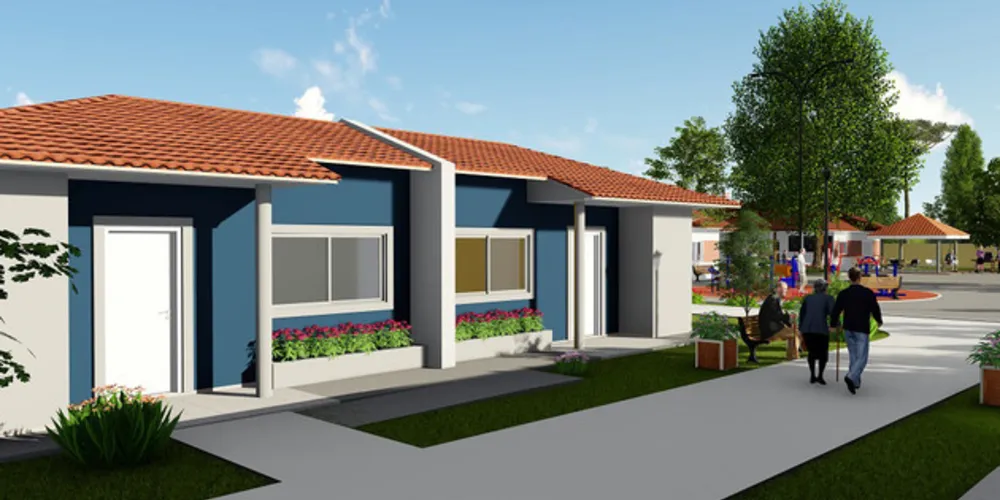 Além de moradia, os residenciais terão infraestrutura de saúde, assistência social e lazer.