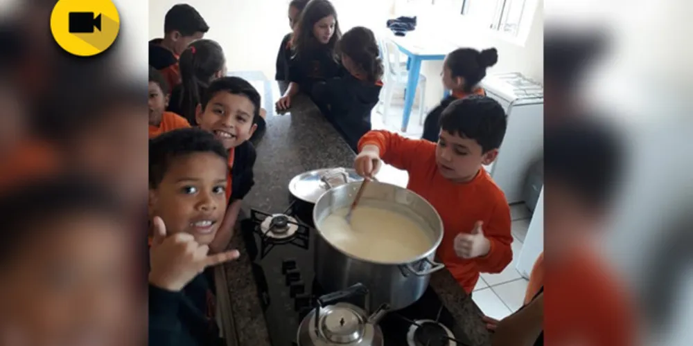 Imagem ilustrativa da imagem Atividade destaca alimentos do campo em 3º ano