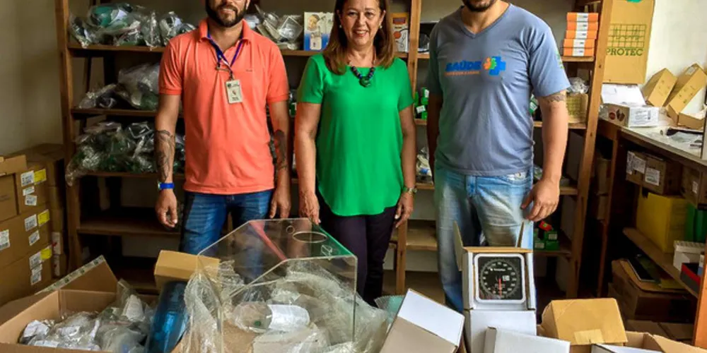 A empresa Medway Equipamentos Médicos, de Curitiba, obteve a doação de materiais médico-hospitalares em favor da saúde pública de Tibagi.