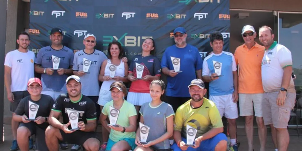 Imagem ilustrativa da imagem Ponta Lagoa recebe 6ª etapa do circuito 3xbit de tênis