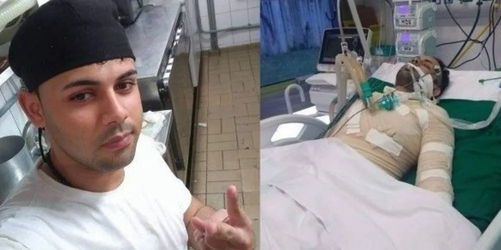 Luan Henrique, de 27 anos, morreu por volta das 18h horas desta quarta-feira