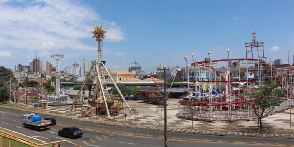  O local escolhido foi no Parque Ambiental ao lado Shopping Popular