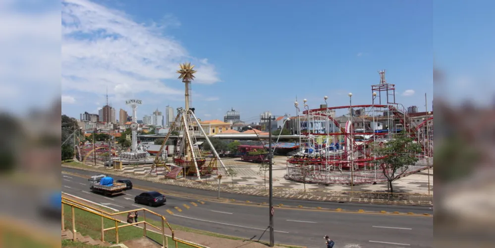  O local escolhido foi no Parque Ambiental ao lado Shopping Popular