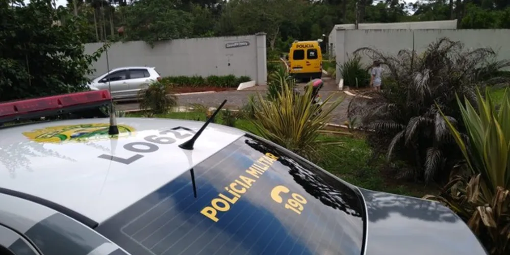 Crime aconteceu no fim da tarde de quarta-feira numa chácara na PR-151, em Ponta Grossa
