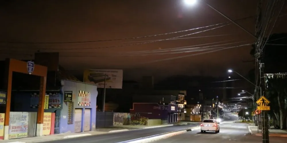 Com investimento de R$ 454.327, a substituição reduzirá em 60% os custos com energia na avenida