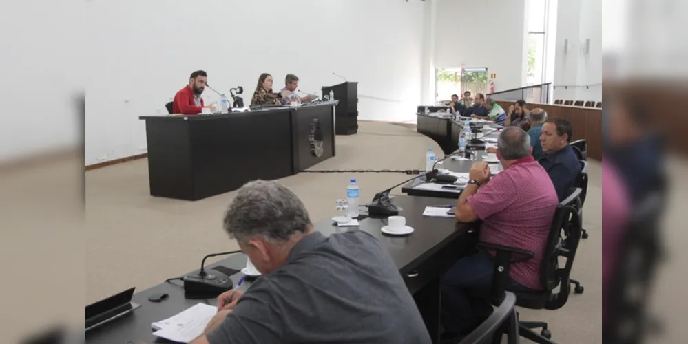 Em primeira discussão, foram aprovados os princípios e diretrizes para o desenvolvimento sustentável de Castro 