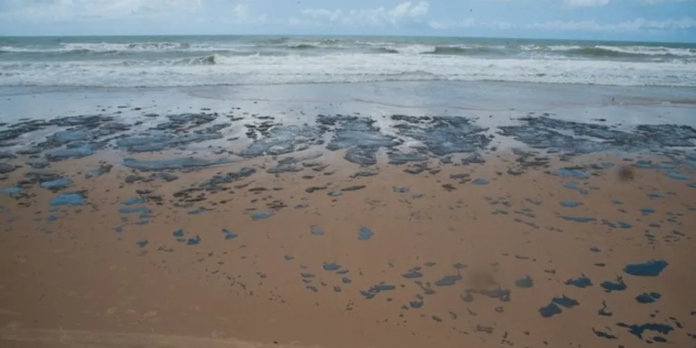 A presença de óleo no mar e em algumas praias nordestinas começou a ser denunciada por cidadãos no dia 2 de setembro