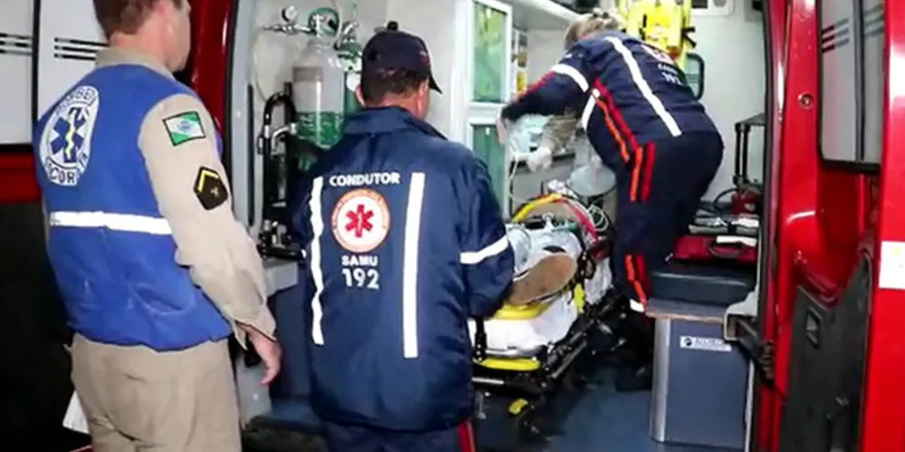Jovem foi levado em estado grave até o HU
