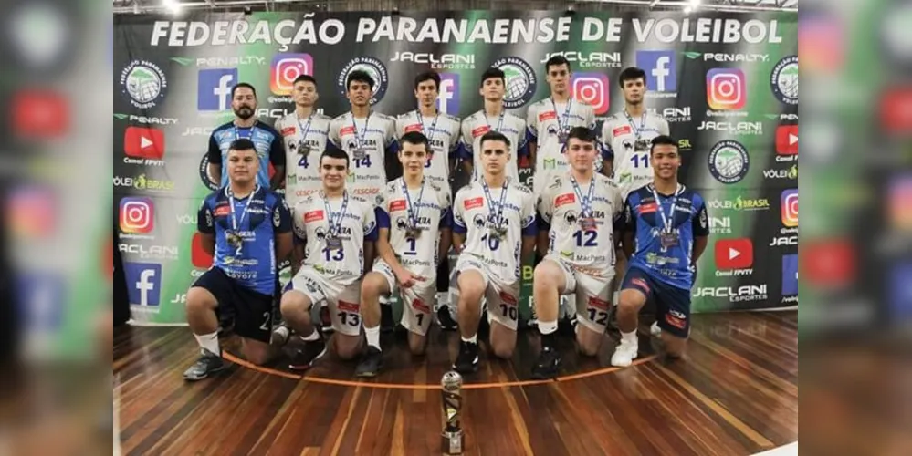 Equipe encerrou temporada com terceiro lugar no Estadual Sub-17 B