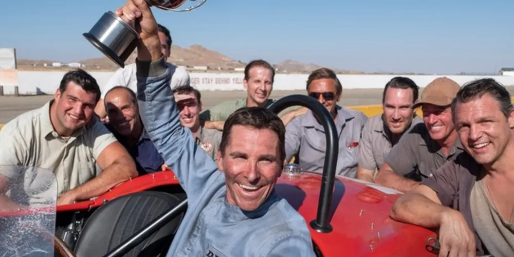 O longa é estrelado pelos atores premiados Matt Damon e Christian Bale