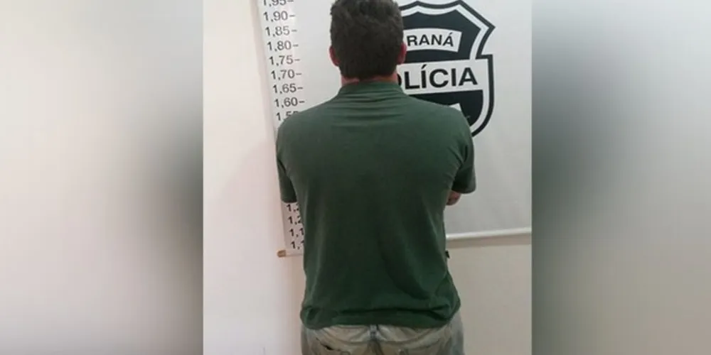 Suspeito foi encontrado a partir de denúncias anônimas