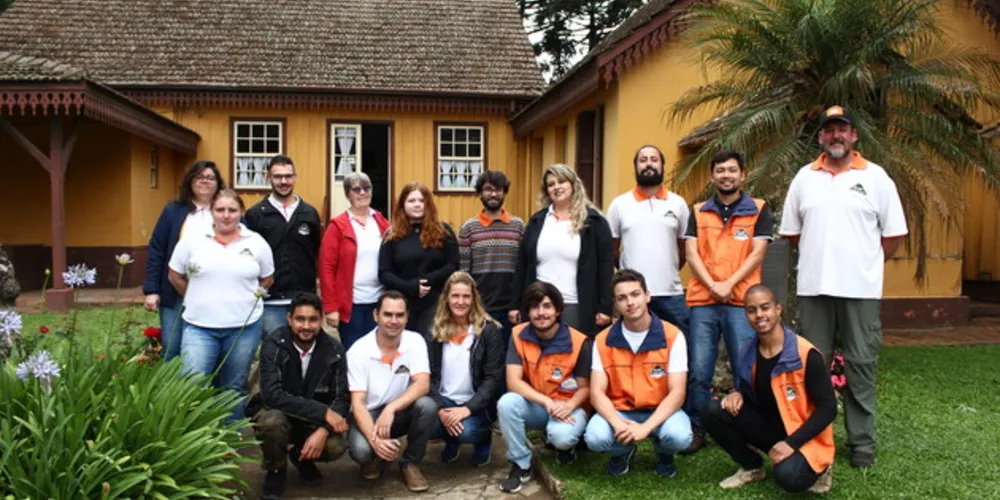 O Parque Histórico conta com um grupo multidisciplinar de profissionais de áreas distintas