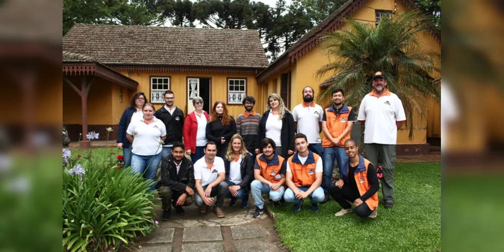 O Parque Histórico conta com um grupo multidisciplinar de profissionais de áreas distintas