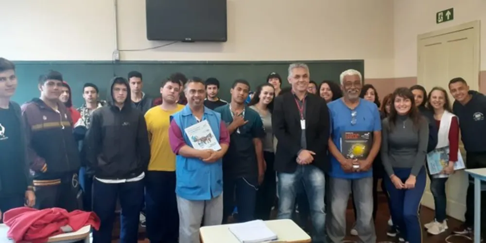Evento com alunos dos 3º e 4º anos do curso Técnico em Publicidade do Colégio Senador Correia aconteceu na manhã dessa quinta-feira