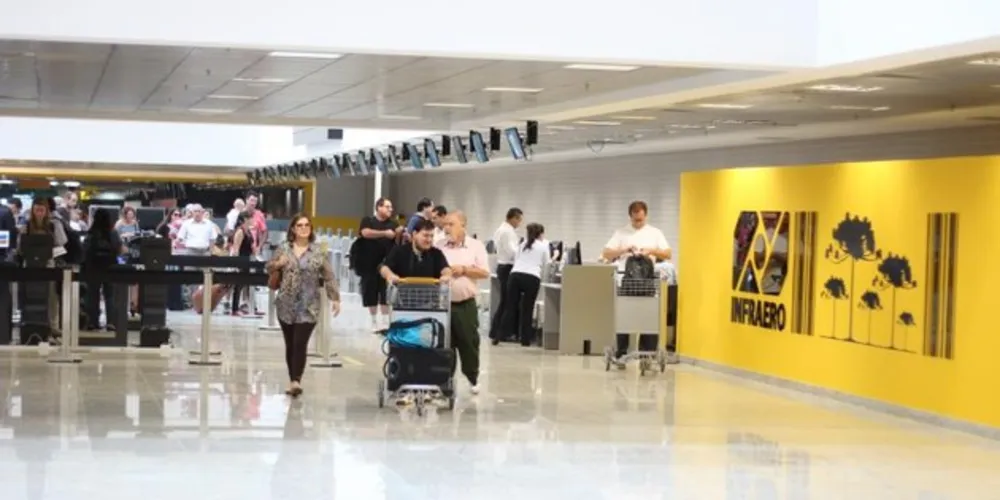 Ação ‘fechou’ o terminal aéreo por quase 40 minutos e a polícia foi acionada