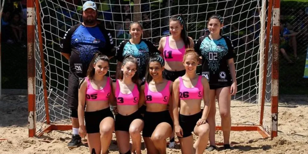 É a primeira vez do handebol de praia nos Jogos da Juventude