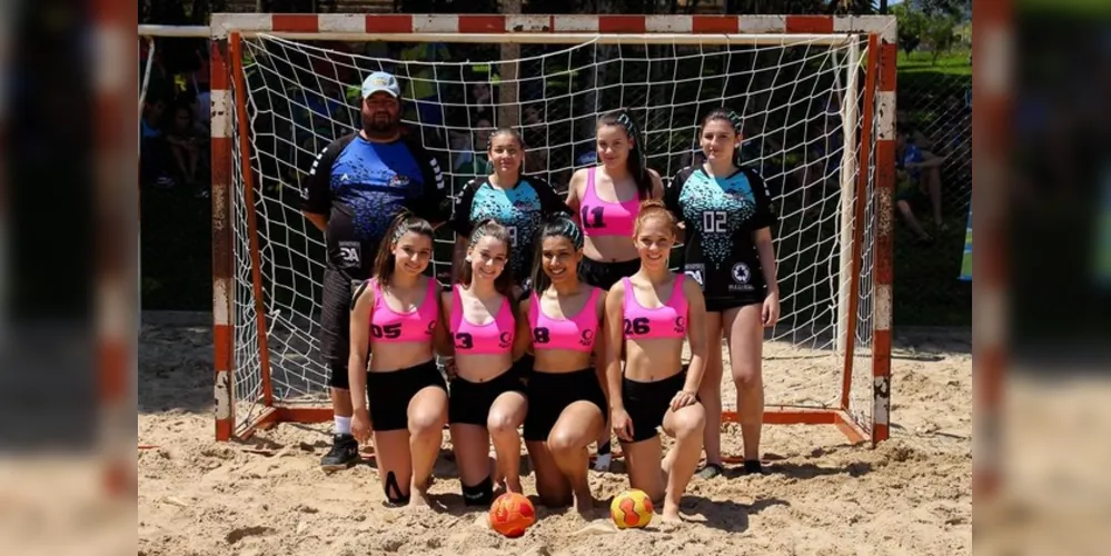 É a primeira vez do handebol de praia nos Jogos da Juventude