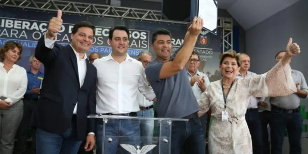 Verba foi confirmada durante visita do governador Ratinho Junior (PSD) à Feira Paraná, em outubro