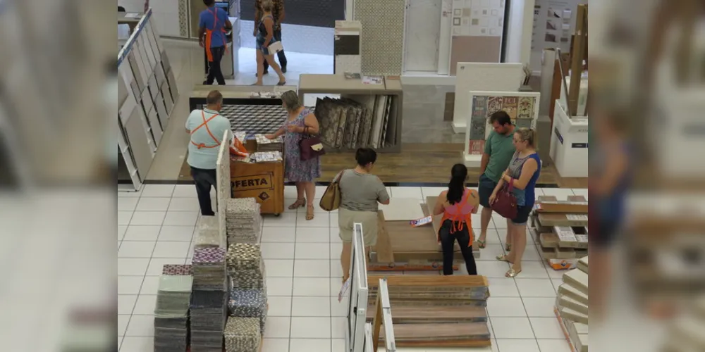 O setor de materiais de construção foi um dos únicos que teve uma elevação nas vendas no mês de setembro deste ano