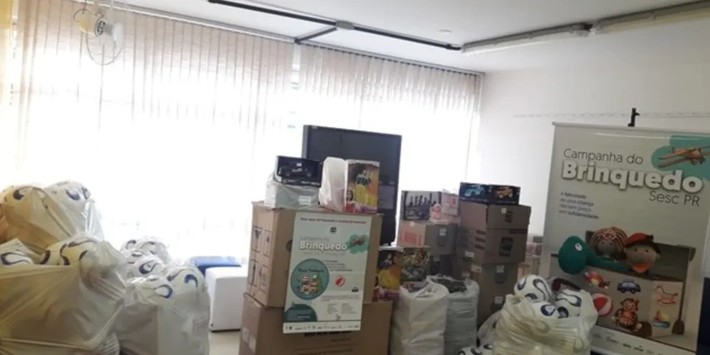 Na primeira edição cerca de 50 mil itens foram arrecadados