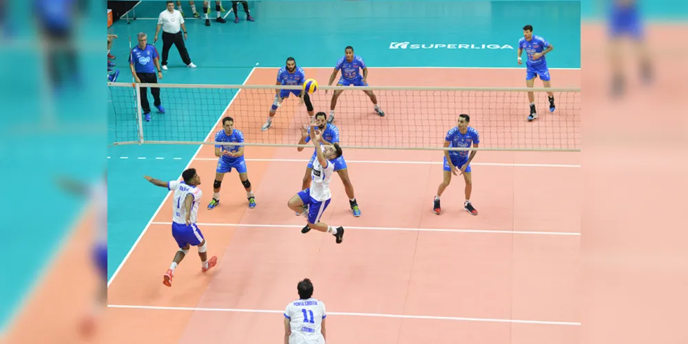 Este jogo é válido pela primeira divisão da Superliga  e será na Arena Multiuso contra o Apan Blumenau