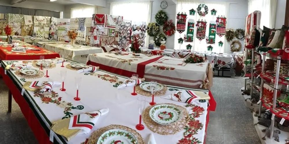 Serão comercializados diferentes produtos de artesanato