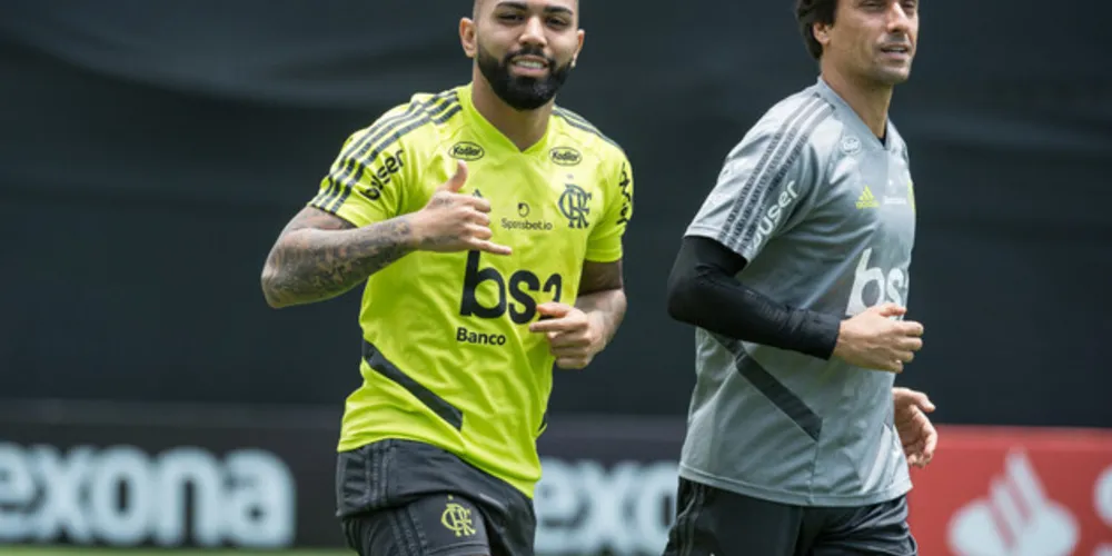 O atacante Gabriel Barbosa é uma das esperanças de gol do Flamengo