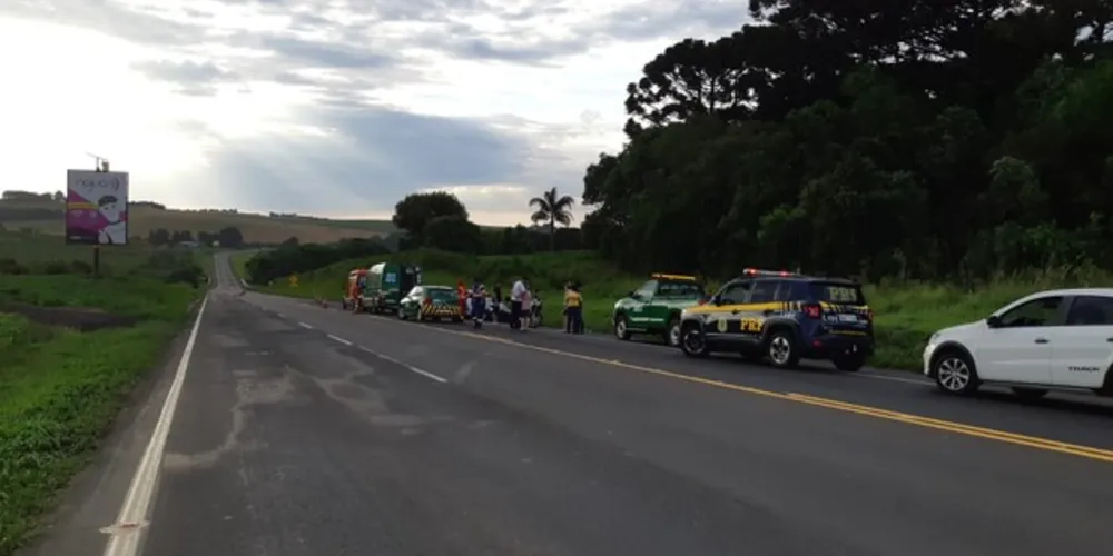 Criança chegou a ser socorrida, mas não resistiu à gravidade das lesões