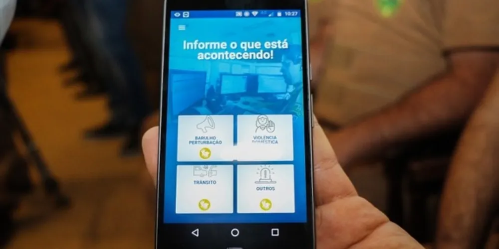 App oi pioneiro em acionamentos de emergência, sem a necessidade de ligação telefônica ao 190