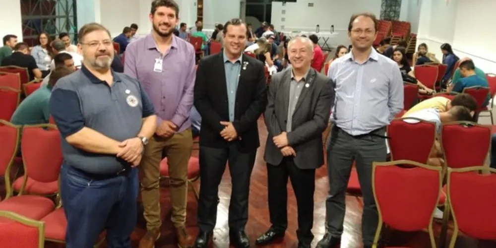Evento ocorrido em Ponta Grossa teve a presença do presidente do Crea-PR, o Engenheiro Civil Ricardo Rocha