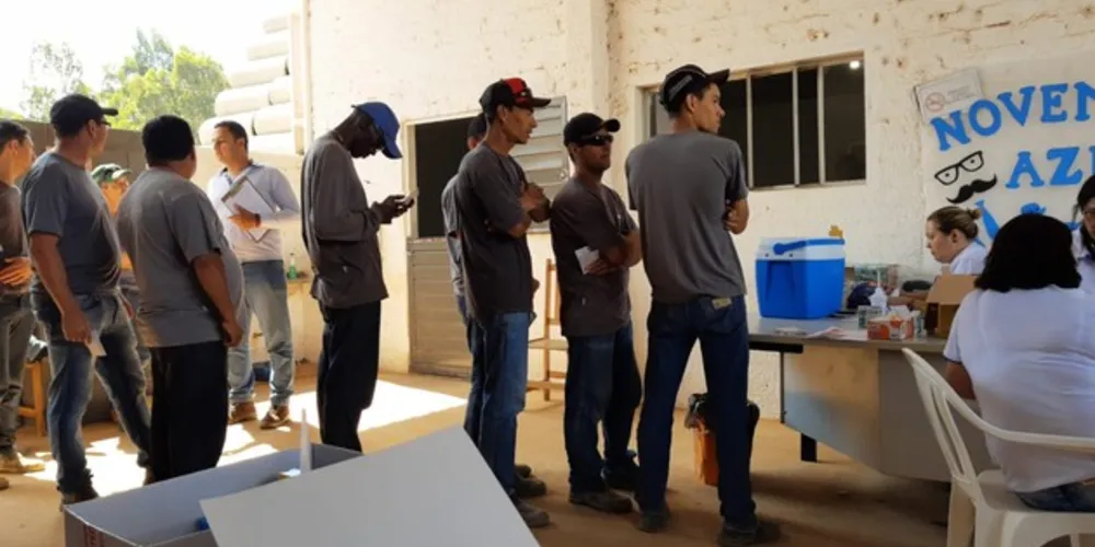 Os homens podem realizar os testes de glicemia, de PSA, sifílis, HIV e hepatite