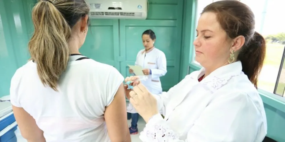 Em Ponta Grossa, a expectativa é vacinar, cerca de 50 mil pessoas