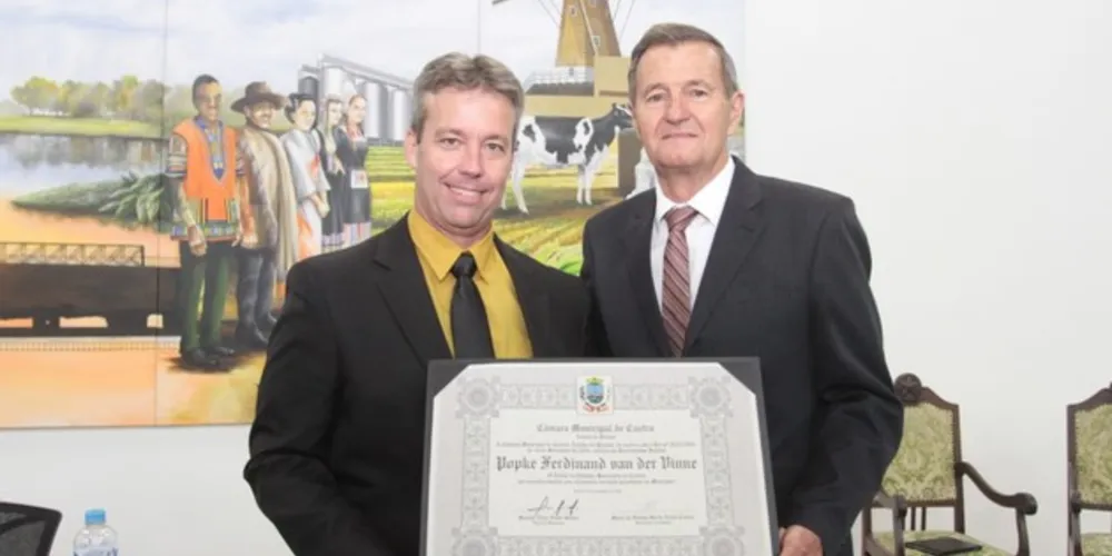 Em toda a história apenas 57 pessoas ganharam essa honraria do município