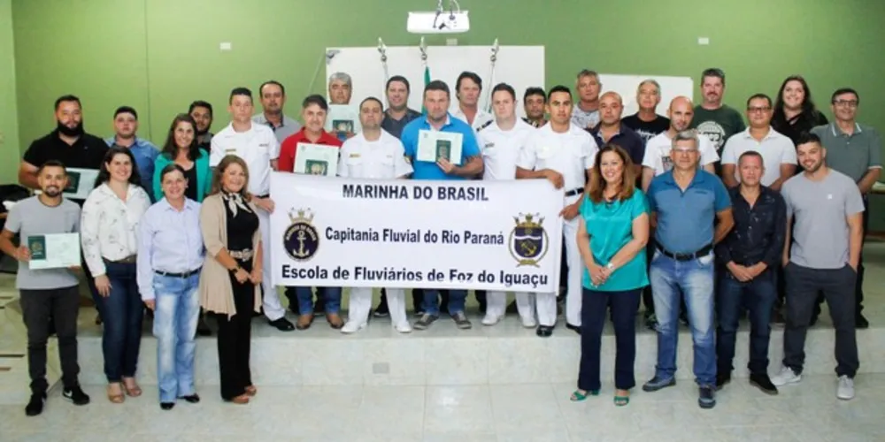 Imagem ilustrativa da imagem Curso de Aquaviários forma primeira turma em Tibagi