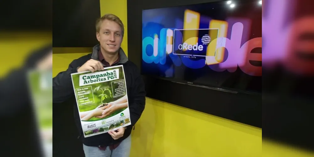 Imagem ilustrativa da imagem ‘Arboriza PG’ chega a 550 árvores plantadas