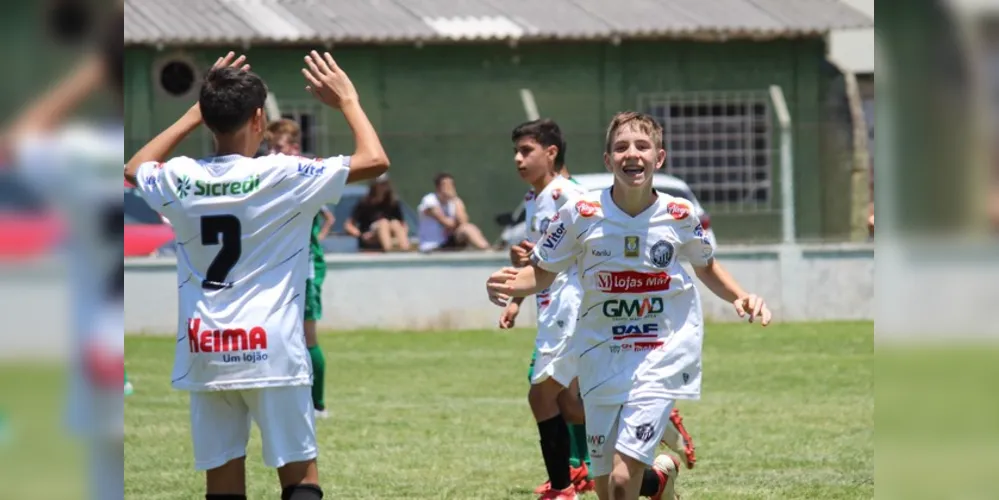 Na categoria sub-11, o Operário ficou com a 3ª colocação geral
