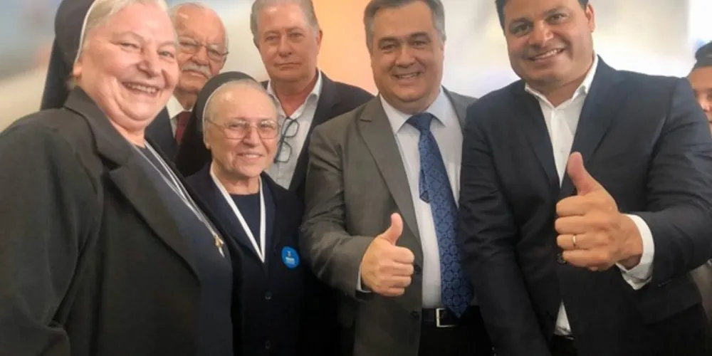 O apoio aos dois hospitais é proveniente de trabalhos do, agora, secretário de Estado da Infraestrutura e Logística, Sandro Alex de Oliveira