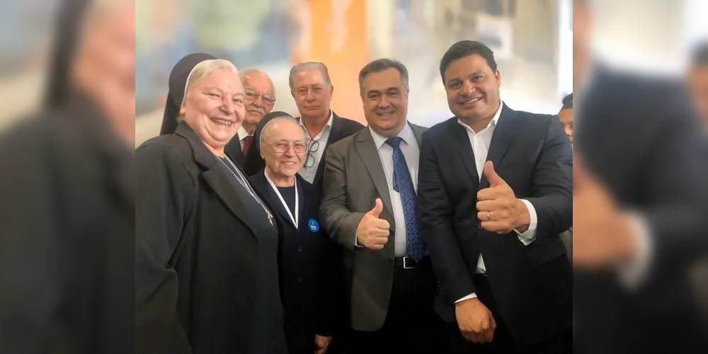 O apoio aos dois hospitais é proveniente de trabalhos do, agora, secretário de Estado da Infraestrutura e Logística, Sandro Alex de Oliveira