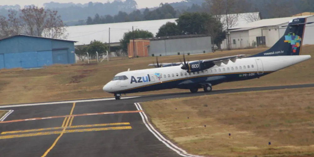  Voos comerciais em Ponta Grossa são realizados desde outubro de 2016 