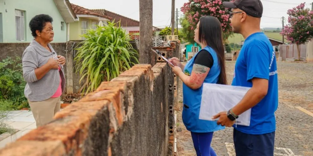 Ação é o início da parte prática de conscientização, fruto da parceria entre a Prefeitura de Tibagi e a Sanepar

