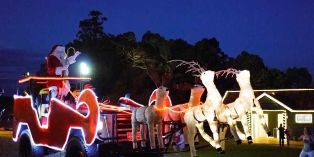 Imagem ilustrativa da imagem Papai Noel desembarca amanhã no Parque Histórico