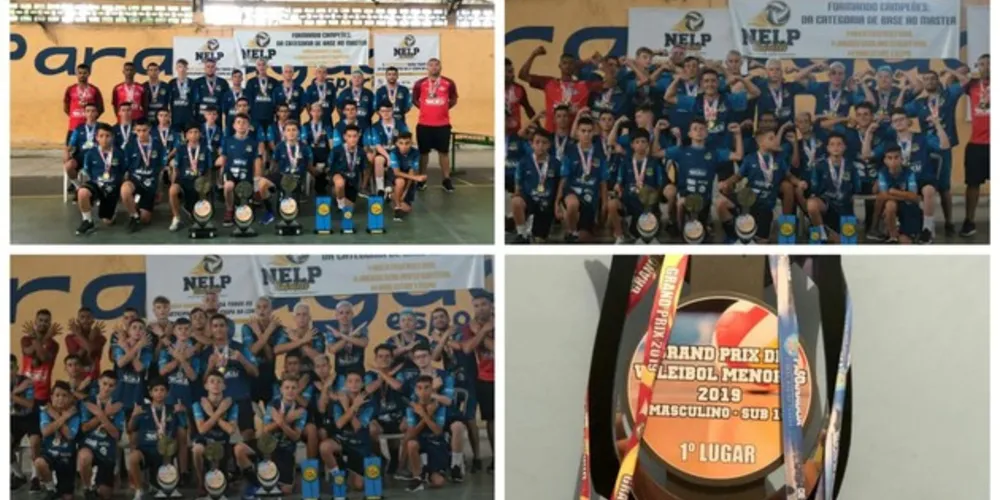 Imagem ilustrativa da imagem Vôlei de Carambeí encerra temporada com conquistas