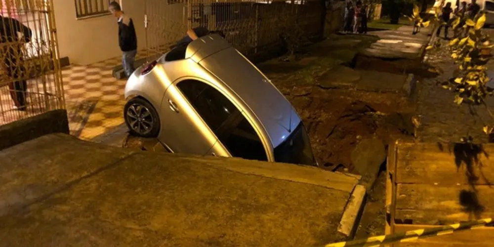 Apesar do susto, ninguém ficou ferido