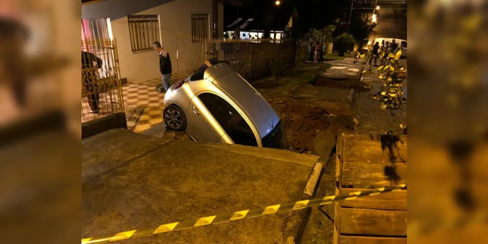 Apesar do susto, ninguém ficou ferido